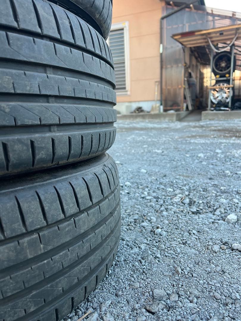 無限NR 18インチ 7.5J＋55 5穴 PCD114.3 225/45R18