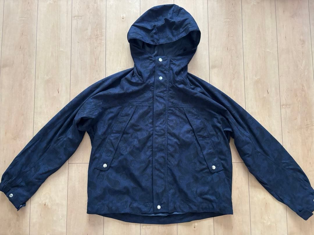 CAMBIO コーデュロイ*ペイズリーorig.柄マウンテンパーカー完売品