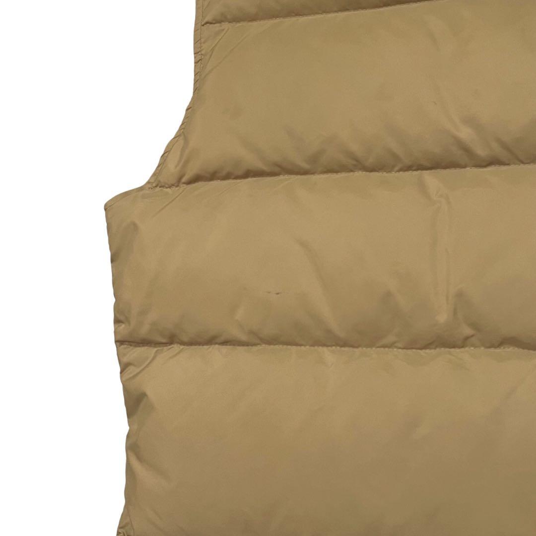 80’s L.L.Bean ダウンベスト ベージュ 縦型ポケット