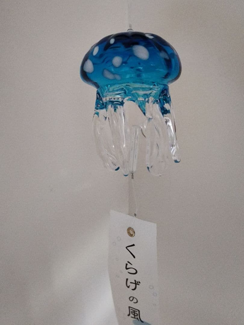 新品】クラゲ風鈴 TAKUGLASS 弥彦クラフト くらげの風 - メルカリ