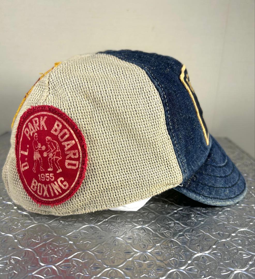 デニム&ダンガリー ワッペン パッチ デニムメッシュキャップ サイズ56