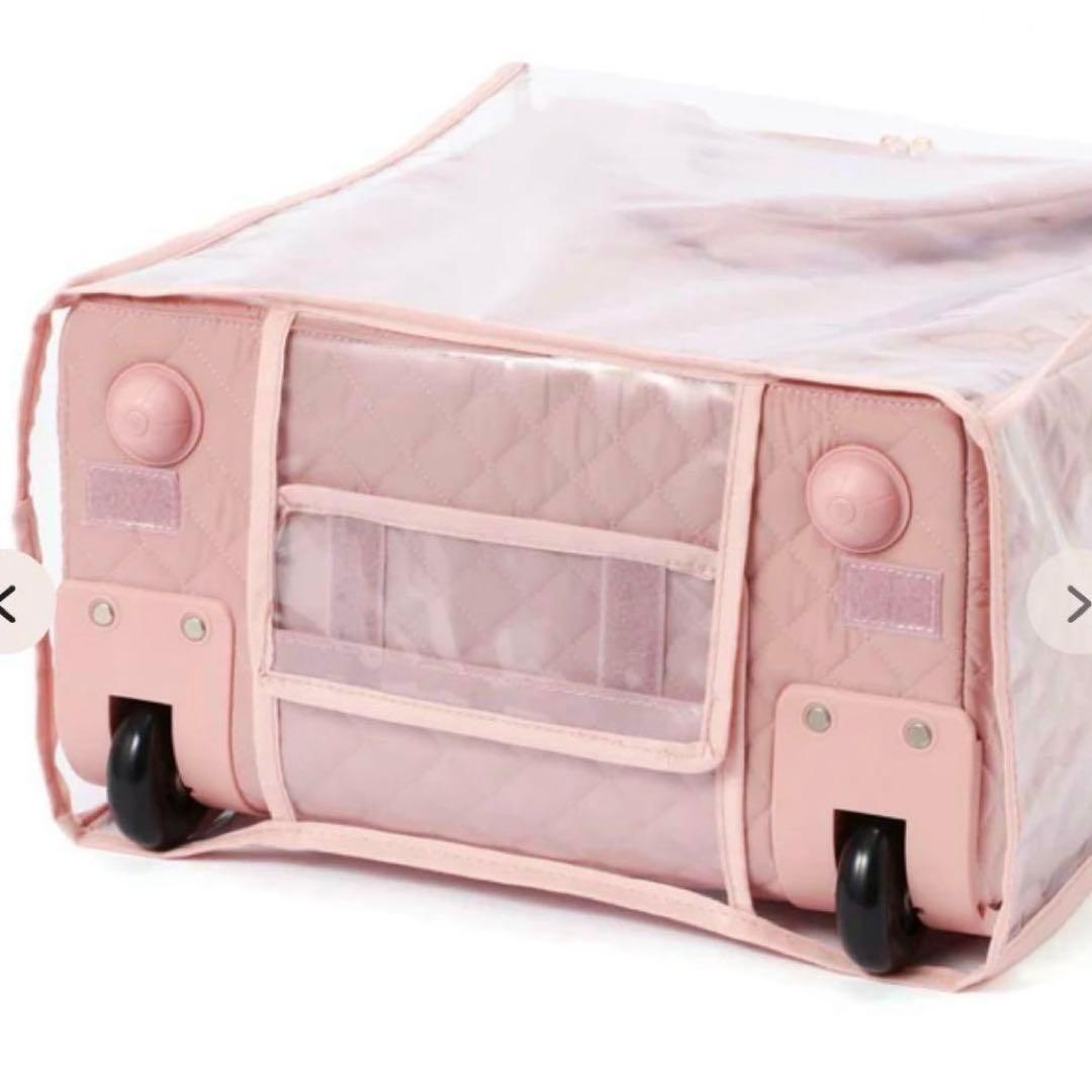 新品タグ付✨フランフラン✨キルティング ソフトキャリーバッグ ピンク