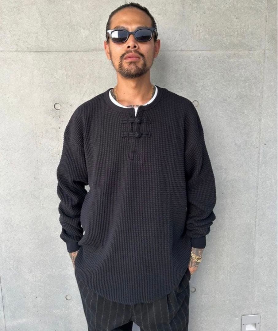 EXODUS エクソドス ワッフル シャツ - メルカリ