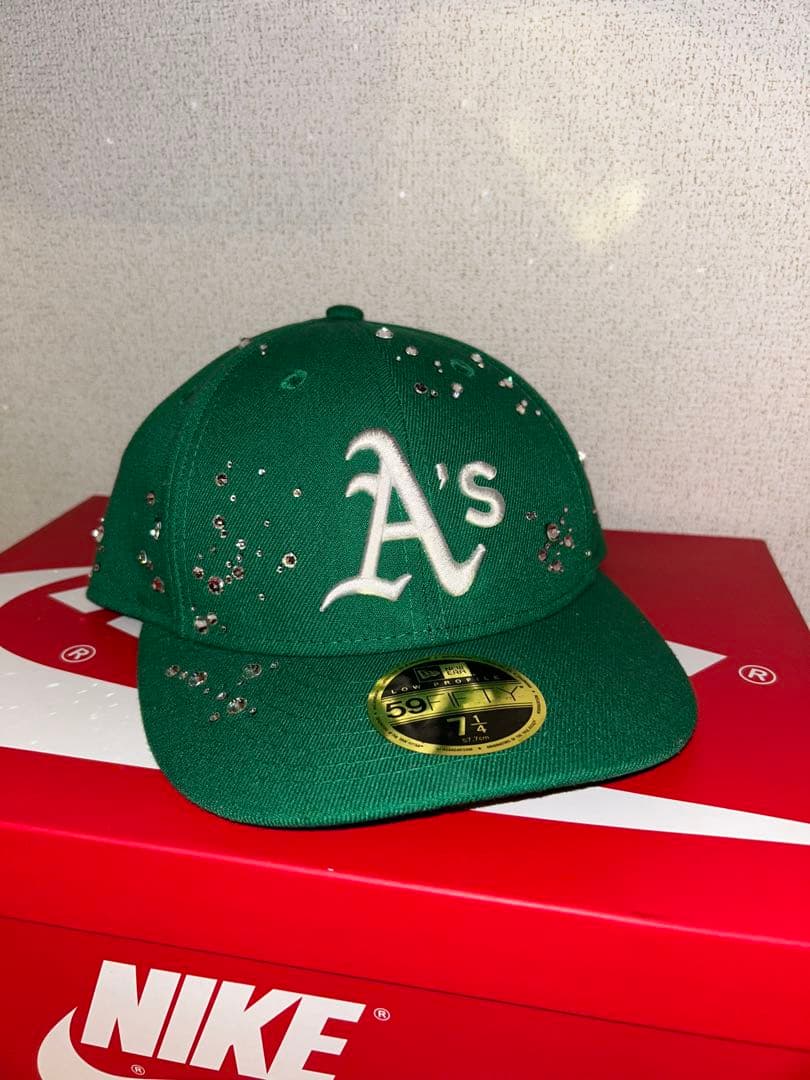 浜崎あゆみ 着用 NEWERA キャップ スワロフスキー - メルカリ