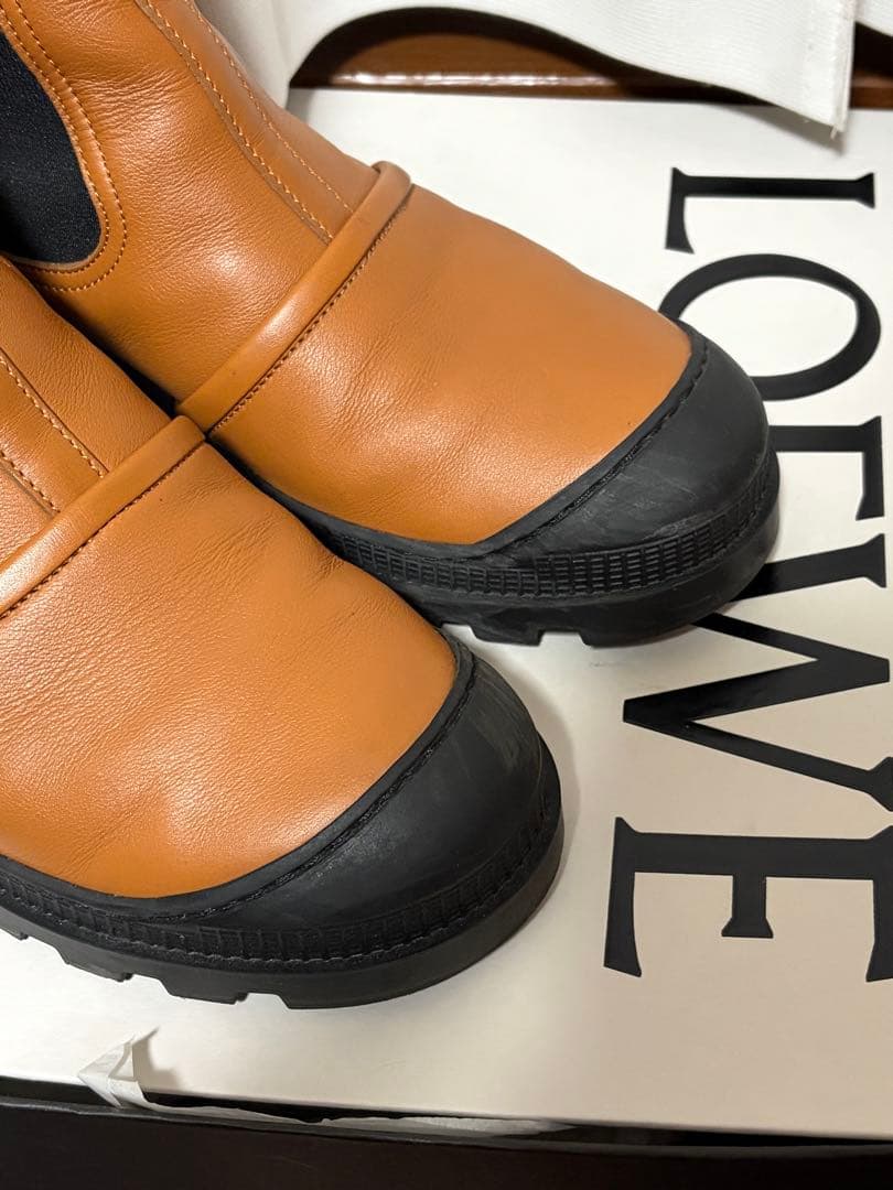 ロエベ Loewe サイドゴア チェルシーブーツ EU40 - メルカリ