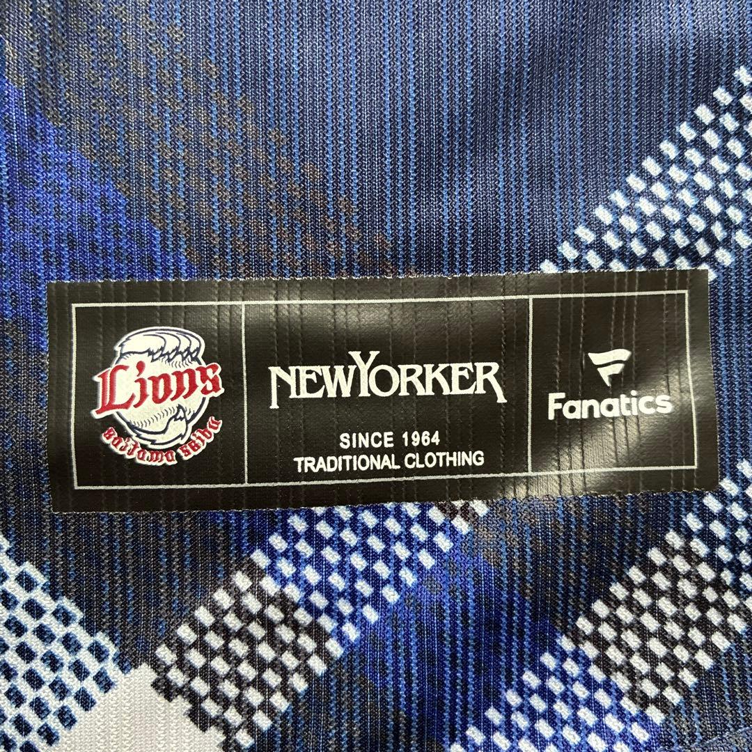 西武ライオンズ ニューヨーカーコラボユニフォームのみ 中村剛也