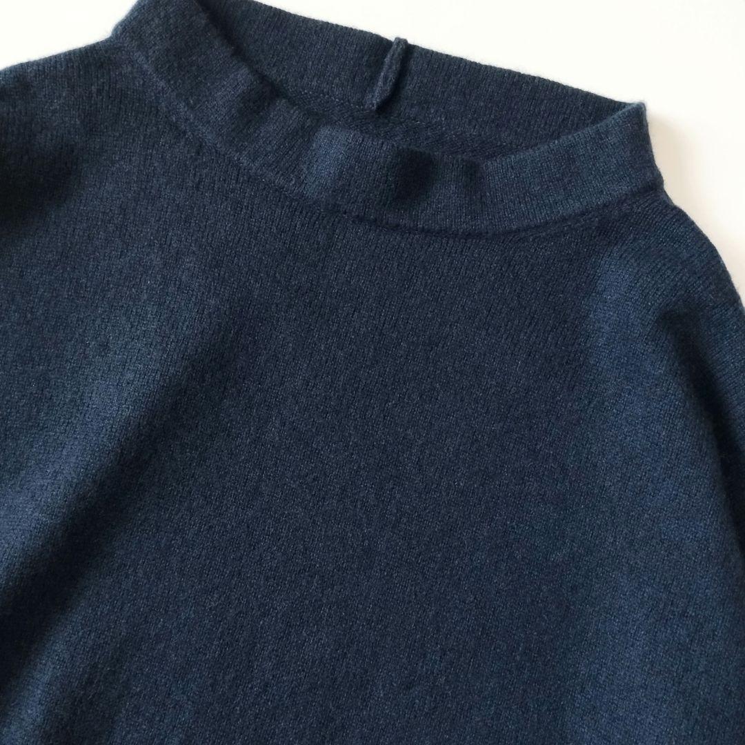 evam eva✨️洗える ウールカシミヤ ボトルネック ニット evam ◯❍゜