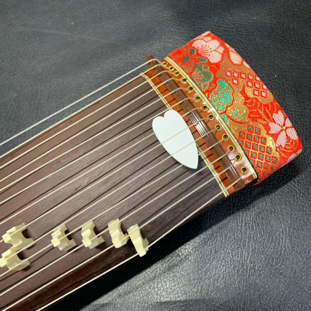 ミニ お琴 13弦 42cm お琴の手びき 和楽器の通販はau PAY マーケット