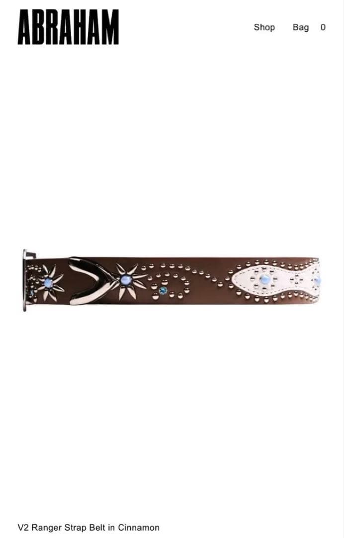 Abraham限定belt 即完品 円堂守 元マッチョ着用 HTC似 - メルカリ