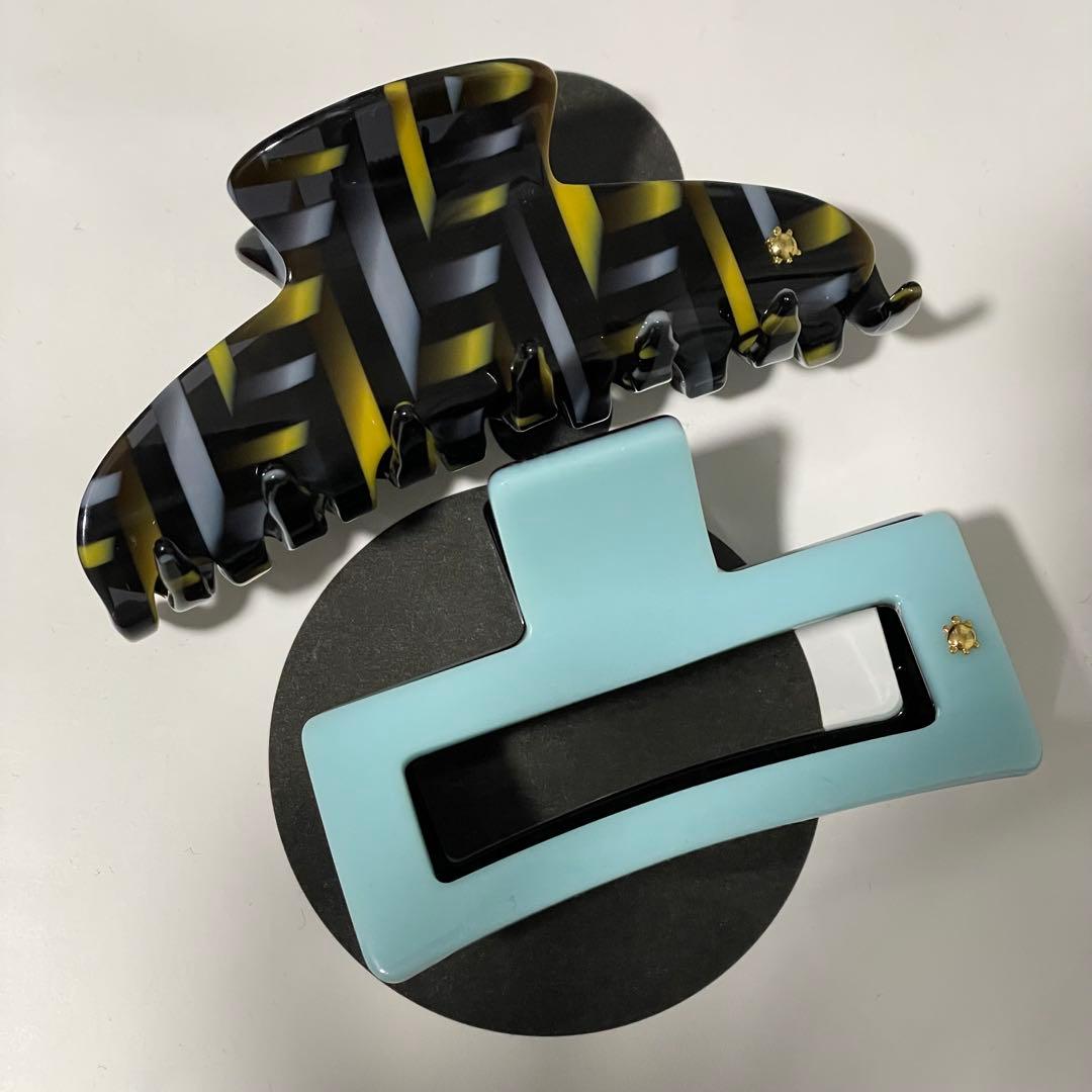 専用 タートルストーリー クリップ 2個セット Hair Scrunchie & Icon Clip Set | THE HAIR BAR TOKYO