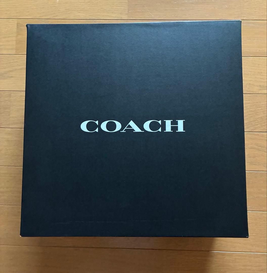 雛イチゴ様　COACH レインシューズ　黒　サイズ7