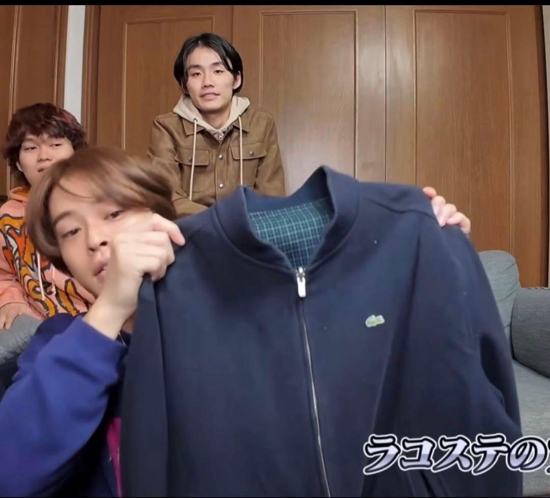 ユーロ古着 00s LACOSTE リバーシブルブルゾン ポーカーズあつむ着用似 ユーロ古着 00s LACOSTE リバーシブルブルゾン ポーカーズあつむ着用似