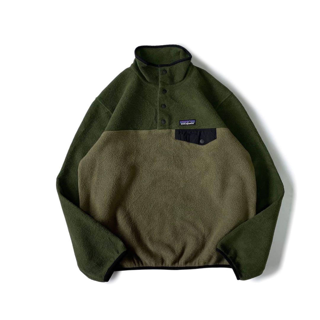 00's Patagonia シンチラ スナップT フリース ツートン - メルカリ
