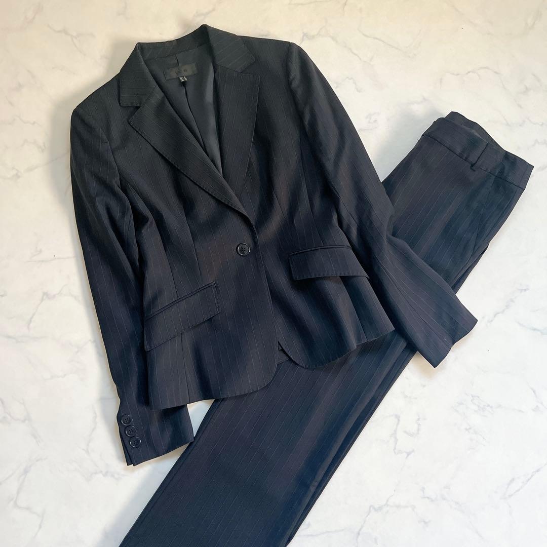 ICB アイシービー ビジネススーツ パンツ ストライプ 11号 - メルカリ