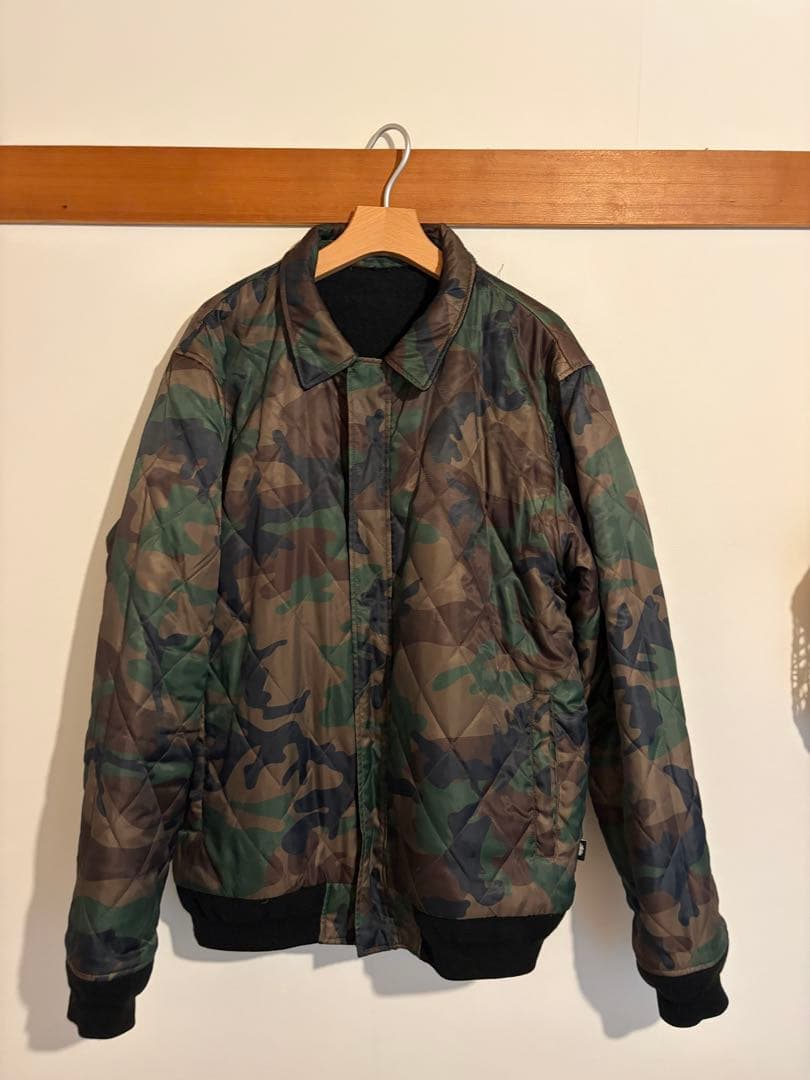 Stüssy Boiled Wool Reversible Jacket STUSSY unlimited.dev