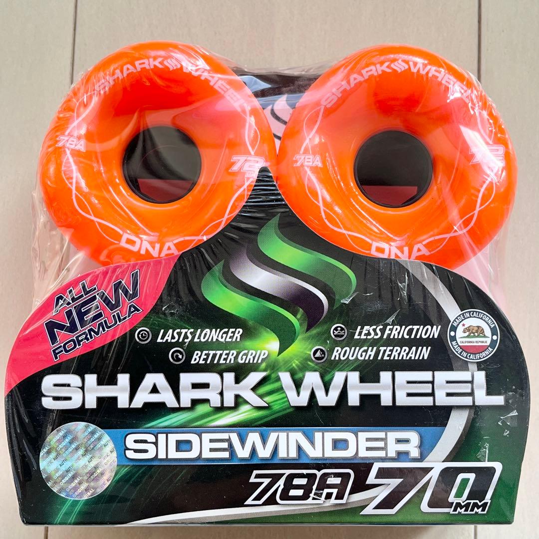 17☆新品 未開封 訳あり☆ シャークウィール 72mm 78a オレンジ - メルカリ