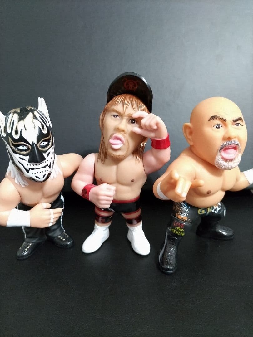 内藤哲也　エル・デスペラード　武藤敬司　フィギュア　新日本プロレス　NOAH 内藤哲也 エル・デスペラード 武藤敬司 フィギュア 新日本プロレス NOAH