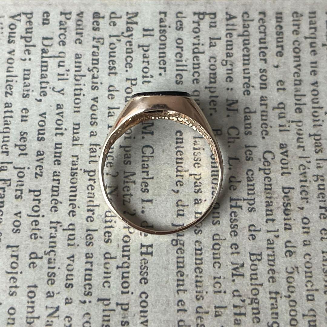 希少 英国 イギリス ヴィンテージ 9k 9金 プレイボーイリング - メルカリ