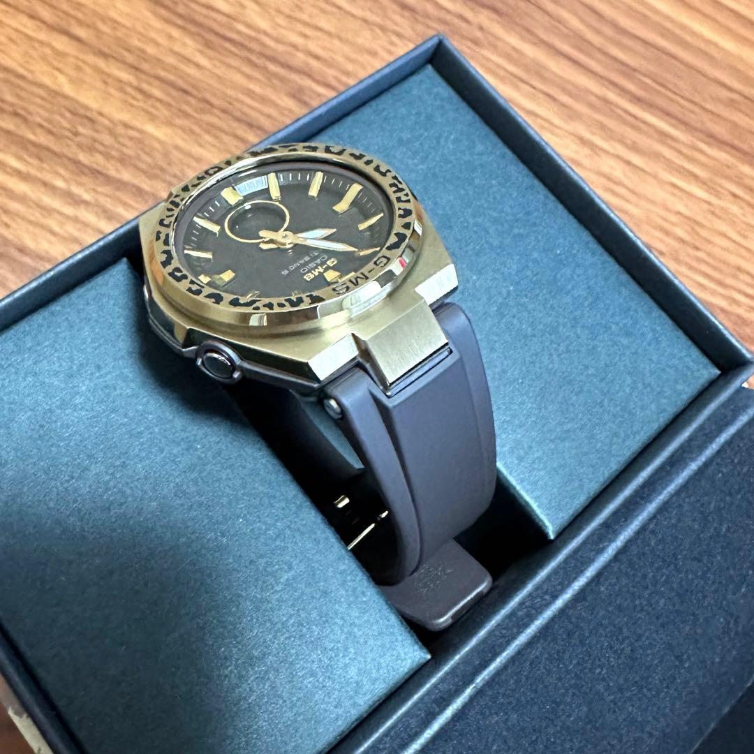 ほぼ新品 G-MS MSG-W200WLP-5AJR レオパード柄 ヒョウ柄 - メルカリ