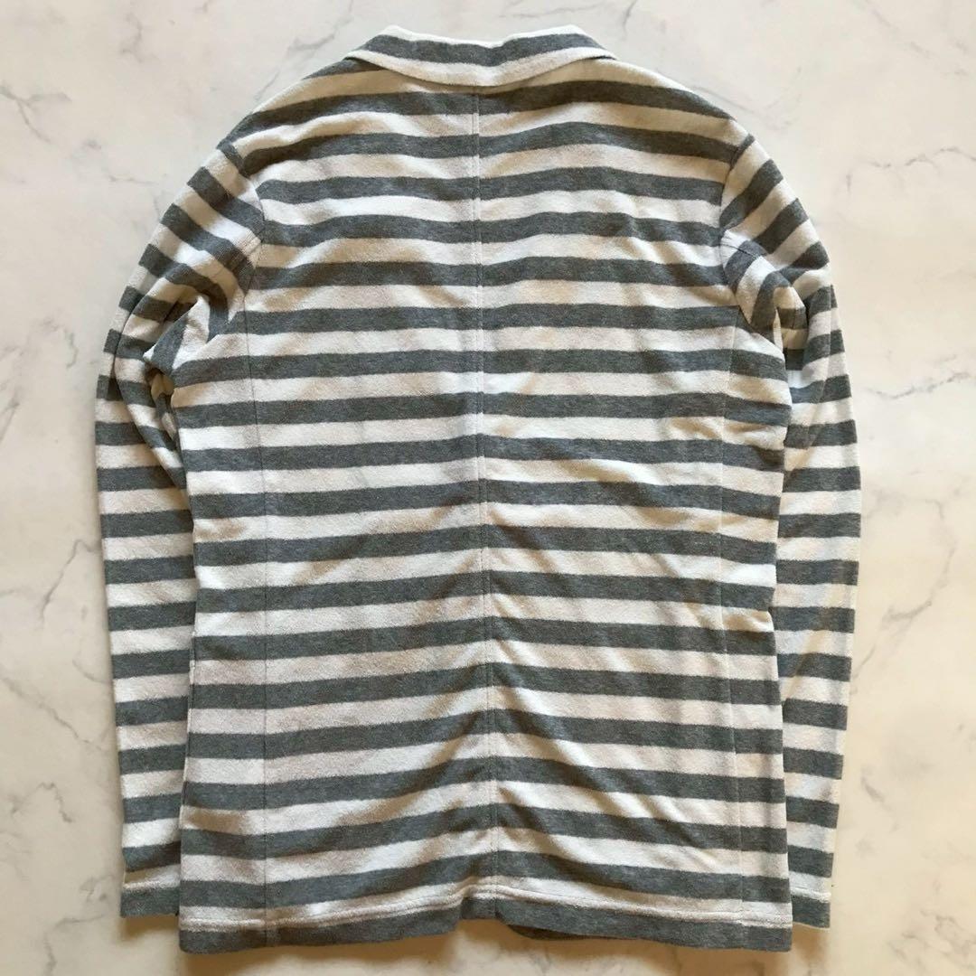 使用感少✨ビームス アンコン テーラードジャケット 手洗い可能 パイル