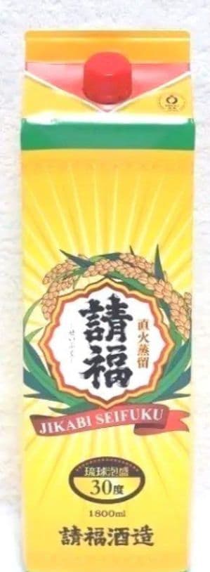 ★もぐもぐ★泡盛30度 1.8L 紙パック6本セット