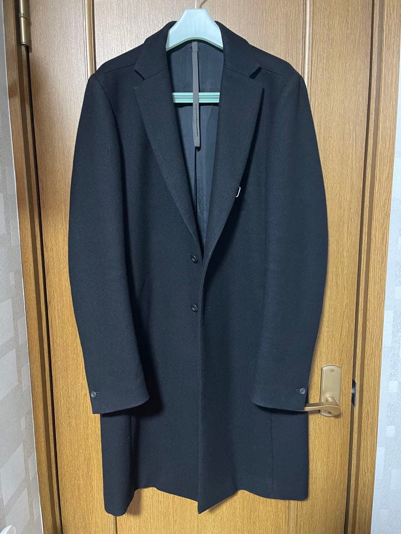 kazuyuki kumagai チェスターコート サイズ3 カシミヤ混平二重メルトン フード付チェスターコート - KAZUYUKI