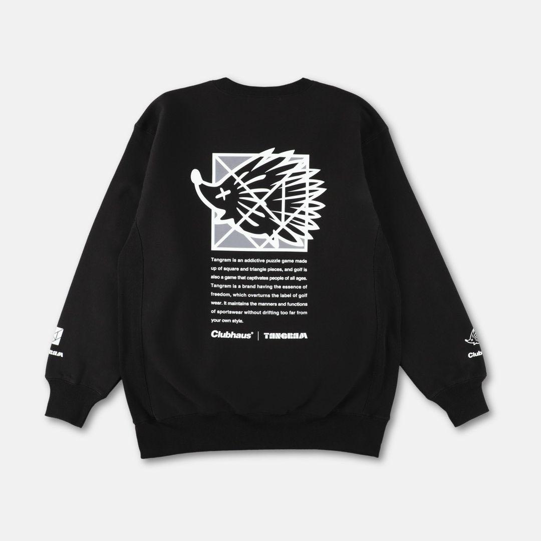 クラブハウス×タングラム TURF HEDGEHOG SWEAT CREW