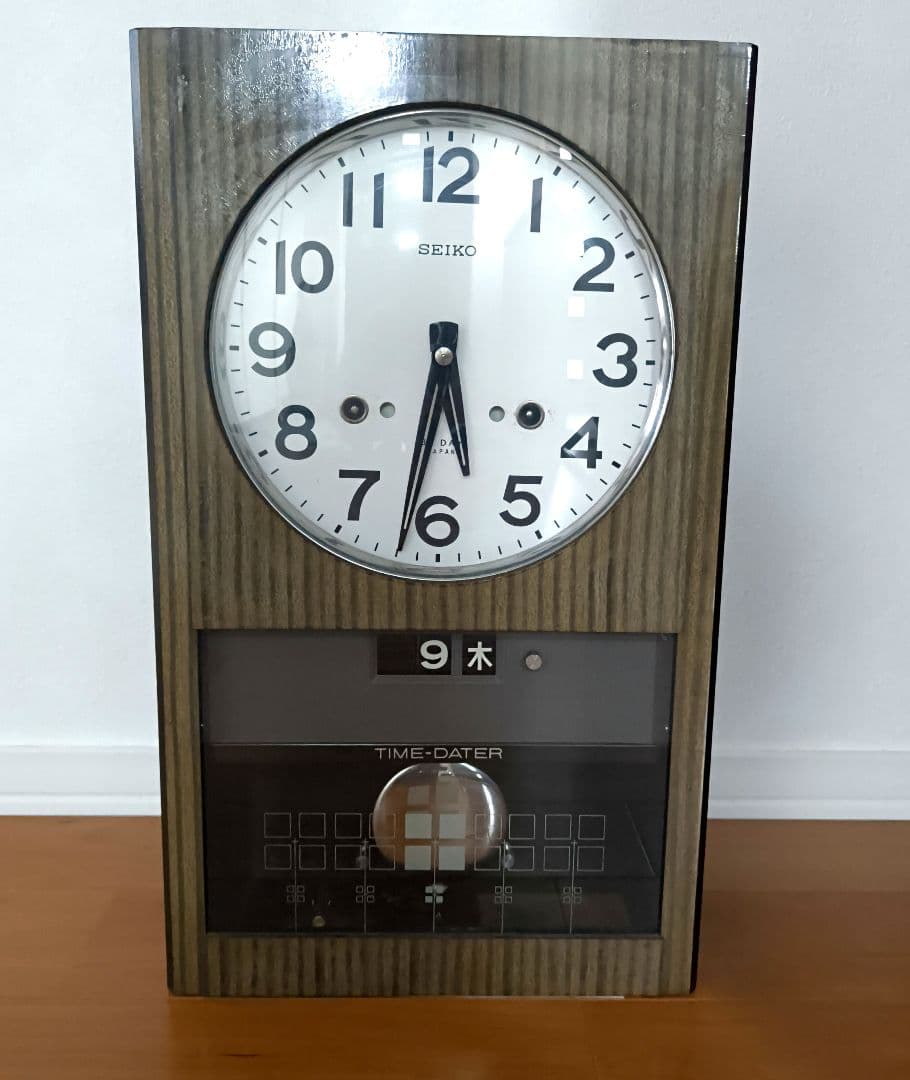 SEIKO 4PC 761 1ヵ月巻き掛時計 ボンボンゼンマイ式【ジャンク