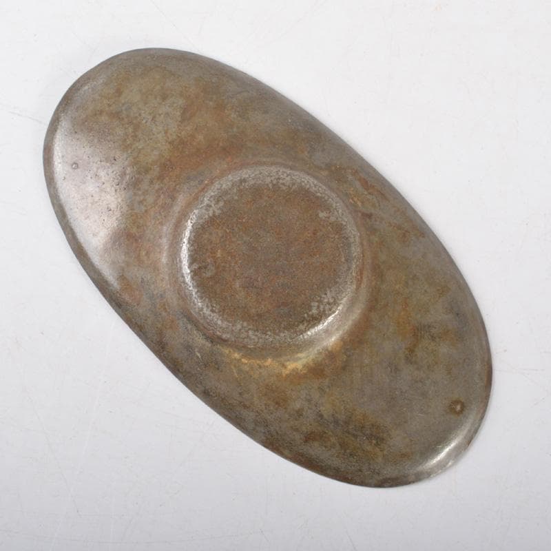 煎茶道具 古錫 花草文 茶托 五客 V 5132