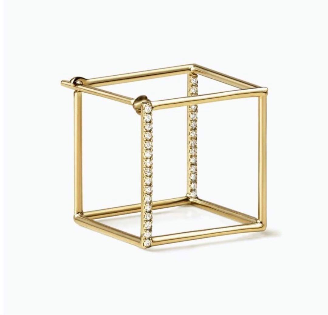 アクセサリー SHIHARA Diamond Square Pierce 10 (01) Diamond Square Earring 15 (02) - SHIHARA