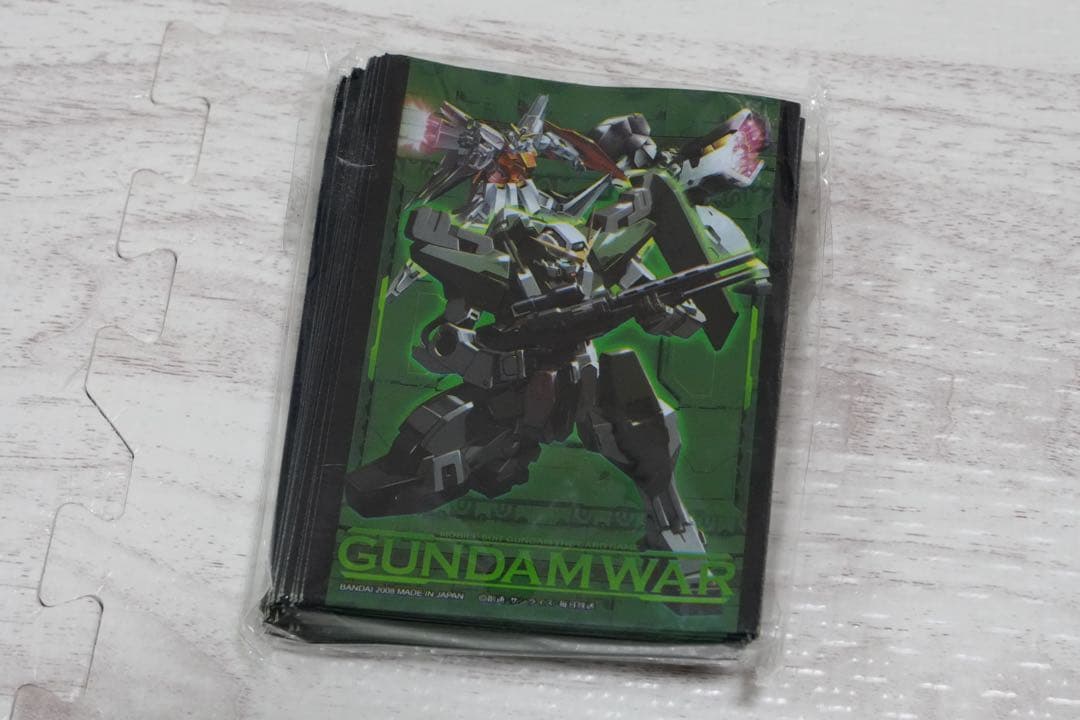 新品　ガンダムウォー　GWスリーブ　ガンダムデュナメス　ヴァーチェ　キュリオス ガンダムキュリオス(デュナメス搭載時) 【紫U-00-13】22弾｜TCG