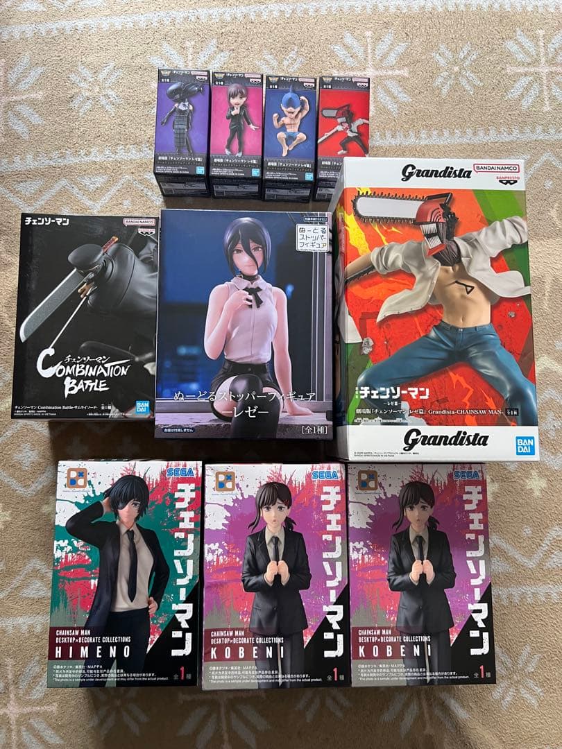 チェンソーマン フィギュアセット レゼ チェンソーマン ボム ぬーどる