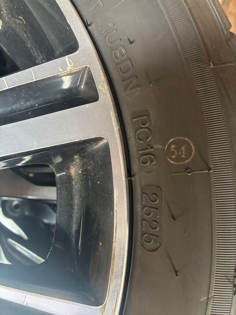 155/65R14 スバル シホン純正ホイールセット 4本 タントタイヤほぼ新品