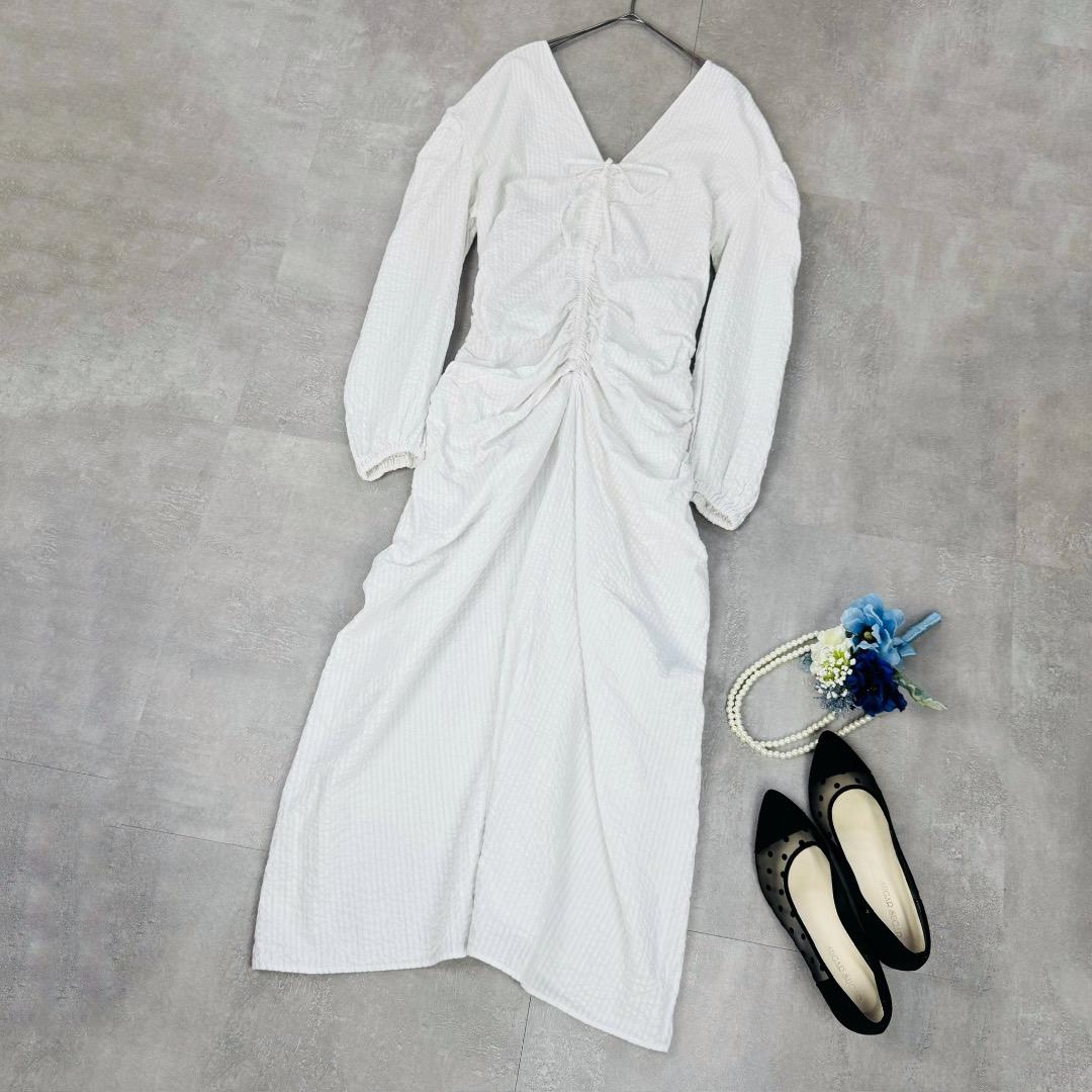 Uhr Gathering Dress　シャーリングドレス　綿100%　ウーア Garnita 39320 | By Watters | By Watters.