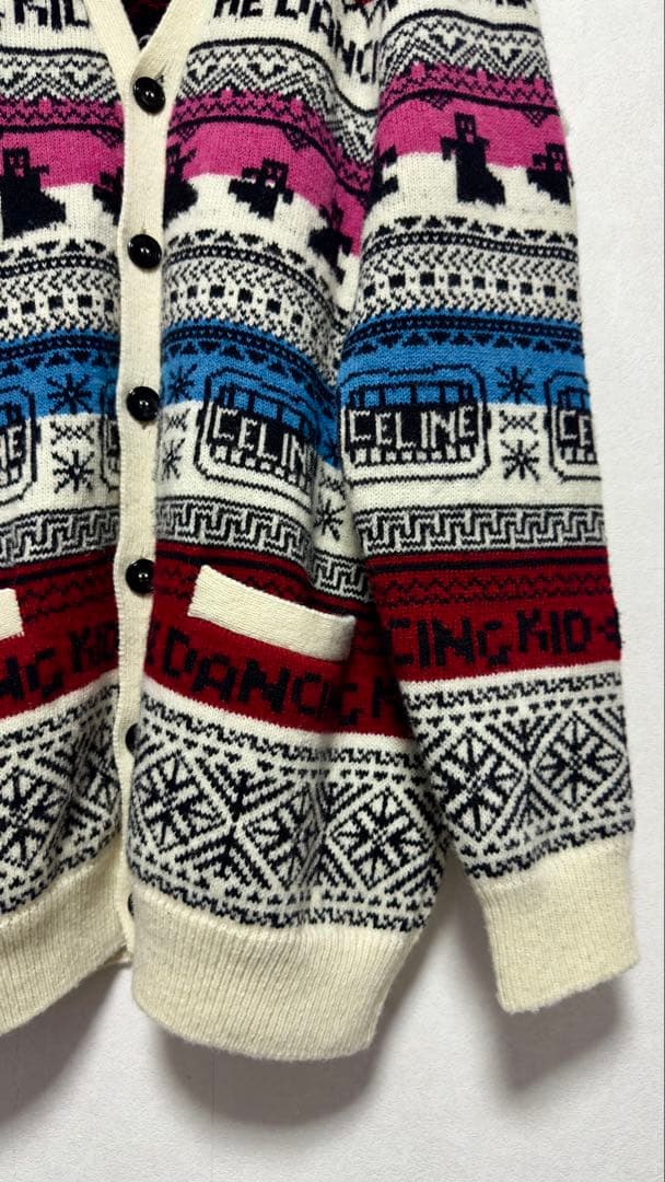 セリーヌ CELINE 21SSフェアアイルカーディガン XS - メルカリ