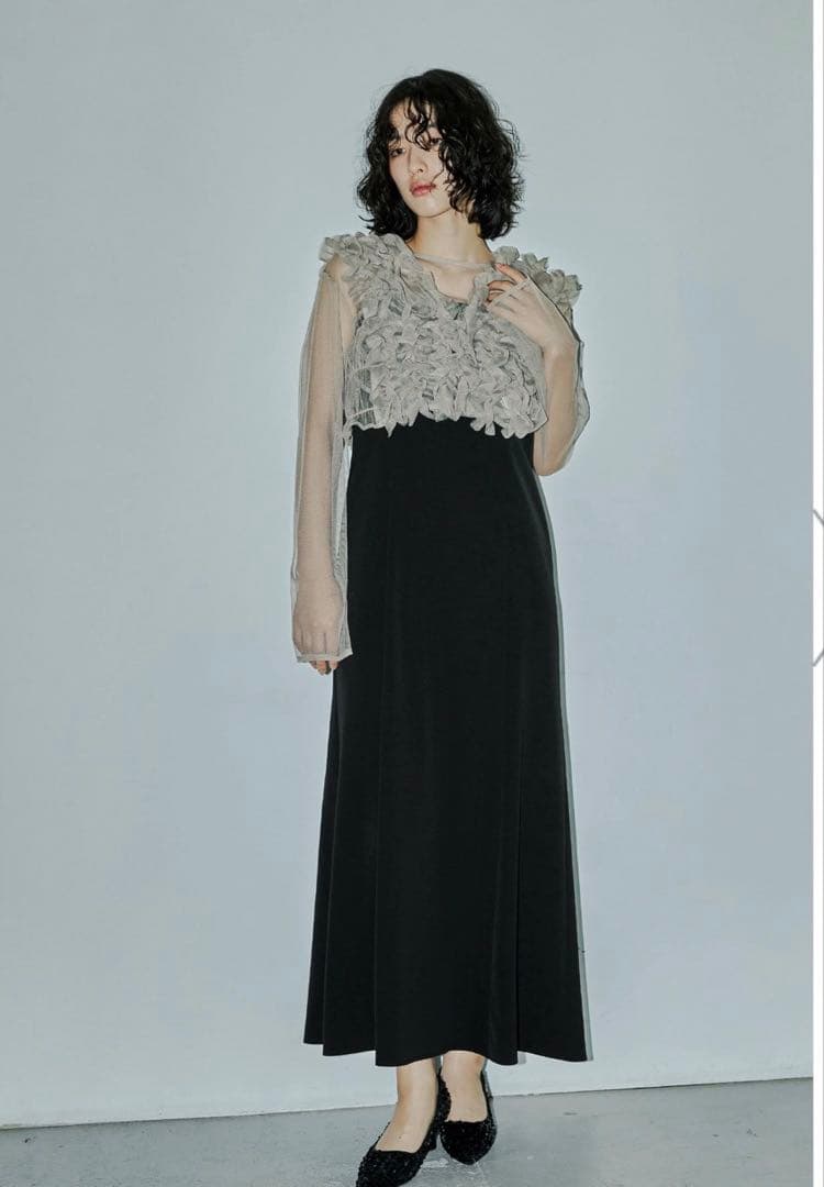 Many way Sサイズ 3点セットフリルドレス ボレロ ブラウス niana 3点Many wayフリルドレス ボレロ ブラウス セット - メルカリ