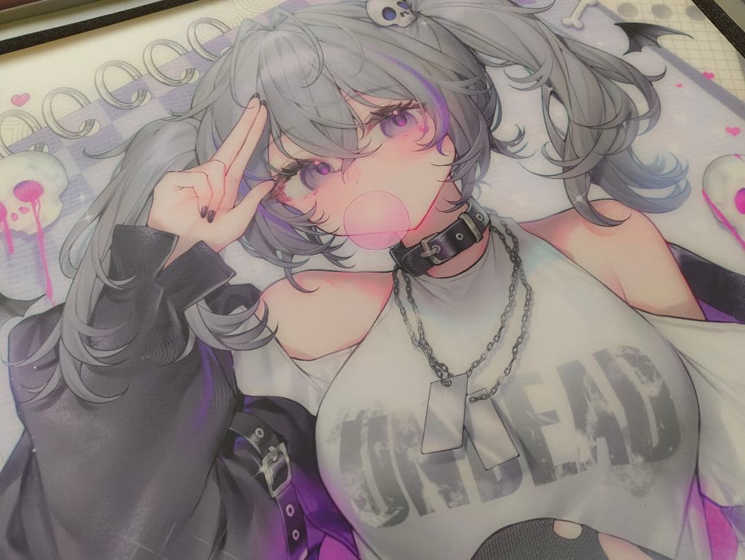 Uncle Panda ガラスマウスパッド ブルー SP DYSPHORIA NaNA ガラス