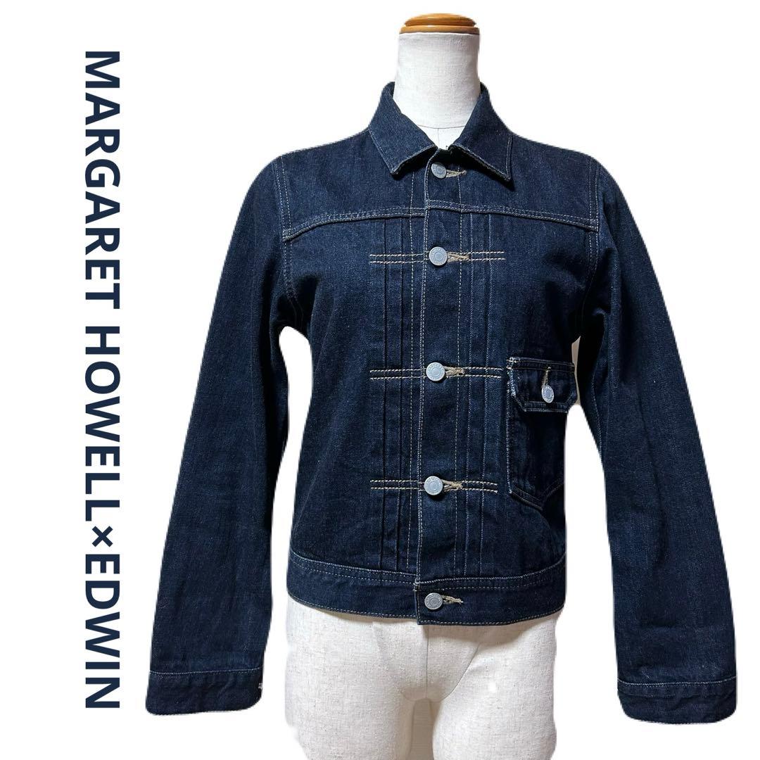 美品 マーガレットハウエル×エドウィン デニムジャケット Gジャン