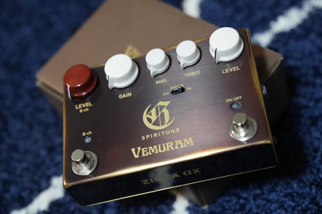 VEMURAM SPIRITONE Charシグネチャー オーバードライブペダル VEMURAM SPIRITONE Charシグネチャー オーバードライブペダル ベムラム