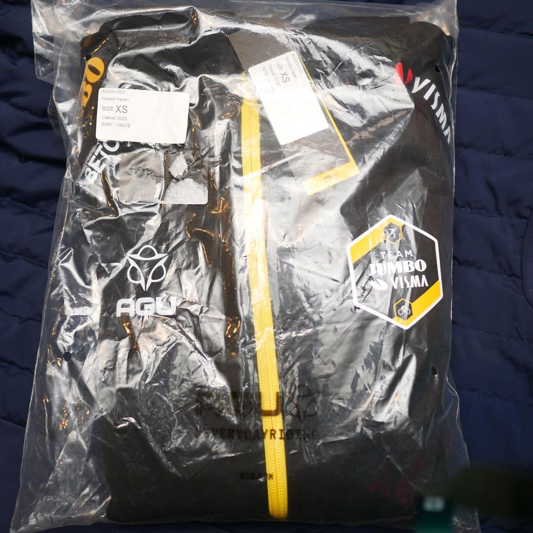選手支給品 ユンボヴィスマ フルジップパーカ ヴィスマリースアバイク