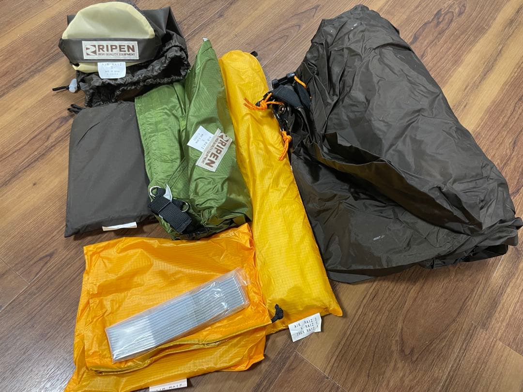 RIPEN AIR RAIZ 2 山岳テント - メルカリ