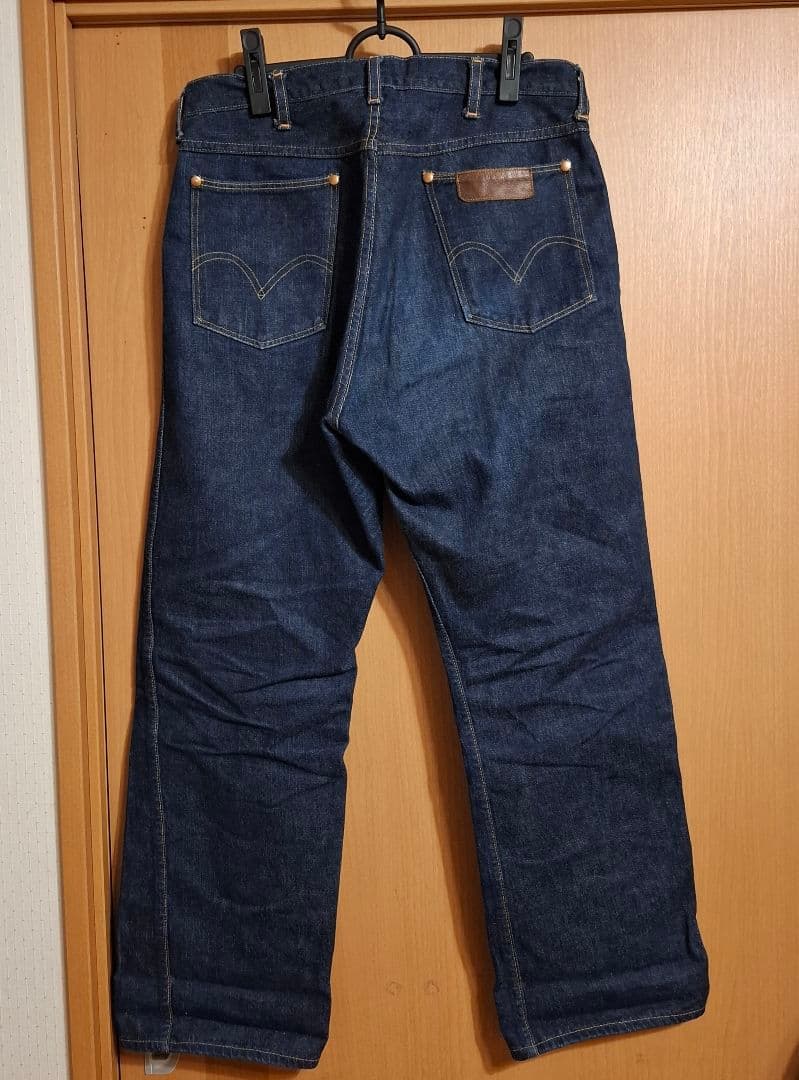 ウエアハウス×ラングラー11MWプロトタイプ　W34 ウェアハウス ラングラー 11mw プロトタイプ 復刻 デニムパンツ 濃紺