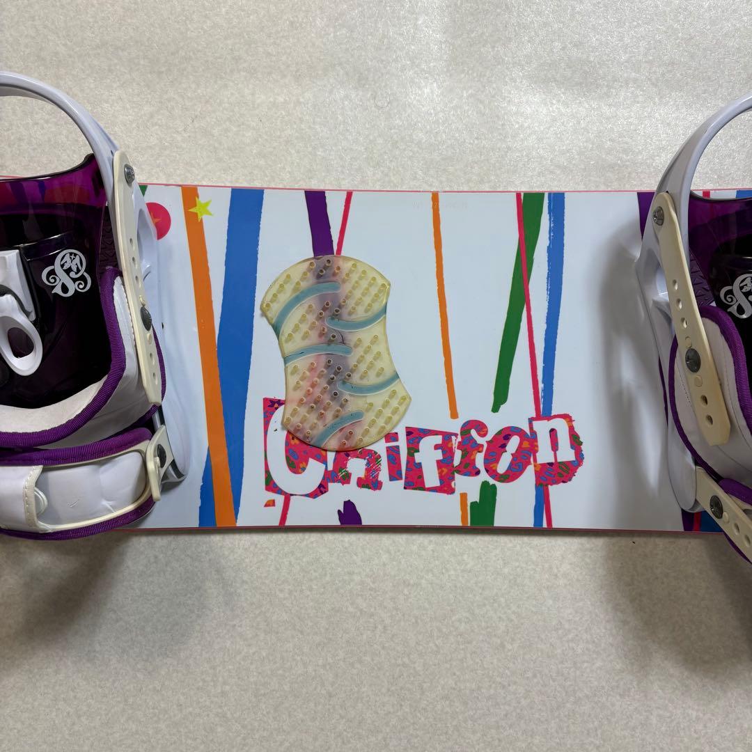 swivel chiffon スノーボード 142cm ビンディング レディース - メルカリ