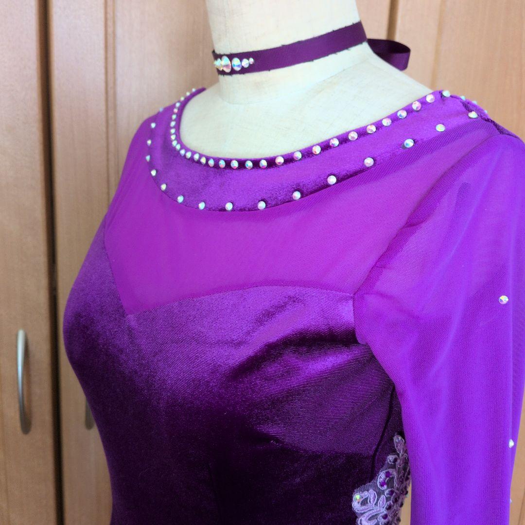 舞華さま専用‼️社交ダンス ベロアドレスSサイズ