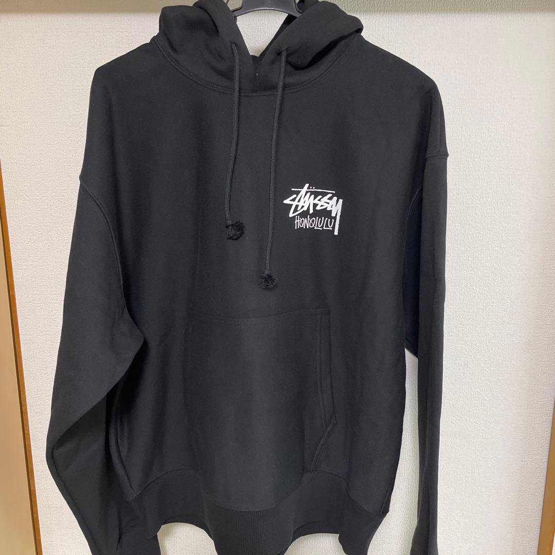 ハワイ限定 STUSSY ステューシー パーカー ホノルル ブラック M - メルカリ
