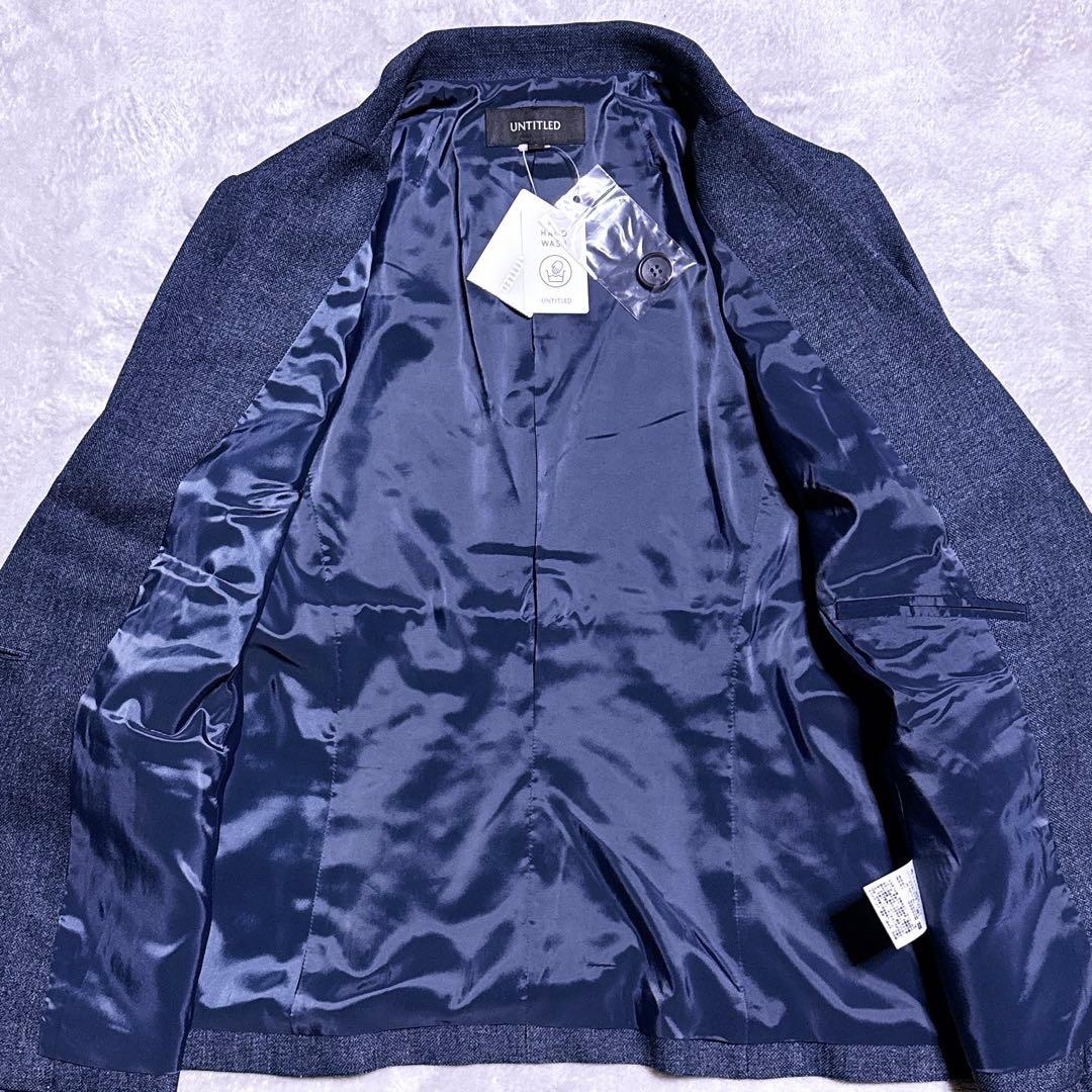 未使用タグ付】アンタイトル スーツ スカート ウォッシャブル 大きい