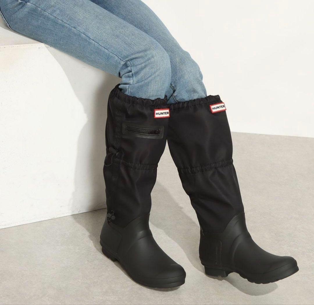 Hunter レディース オリジナル トール トラベル ブーツ　UK5 ハンター HUNTER レディース オリジナル トール トラベル ブーツ