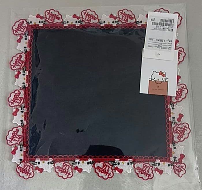 「新品未開封品」近沢レース タオルハンカチ ハローキティ ネイビー 新品未開封品」近沢レース タオルハンカチ ハローキティ ネイビー 完売