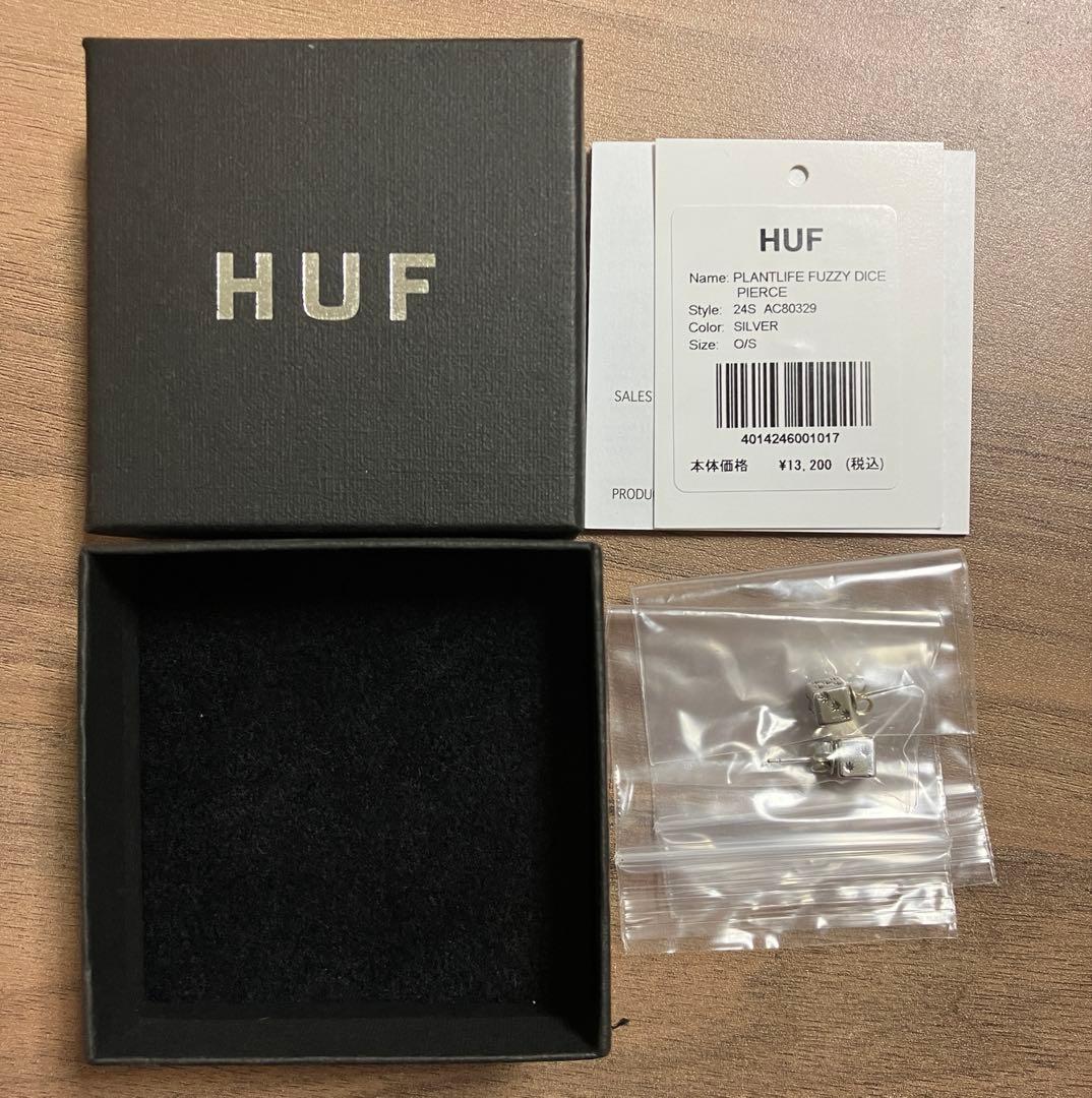 なななーさん専用〔新品〕DICE PIERCE HUF ハフ　ピアス HUF（ハフ）の「PLANTLIFE DICE PIERCE / HUF ハフ ピアス 両耳用