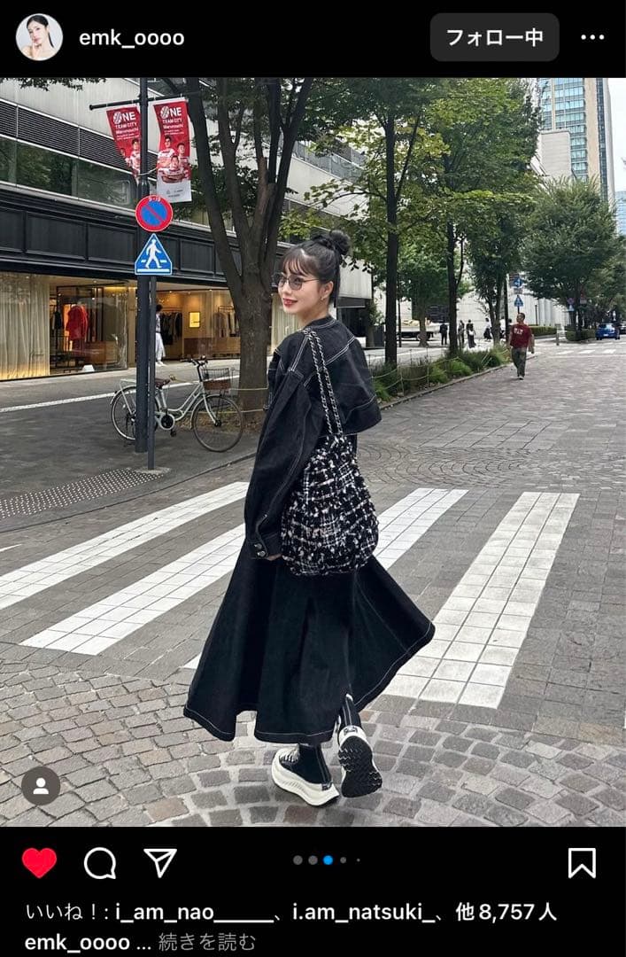 PINUE アシメフレアデニムスカート＊Sサイズ - メルカリ